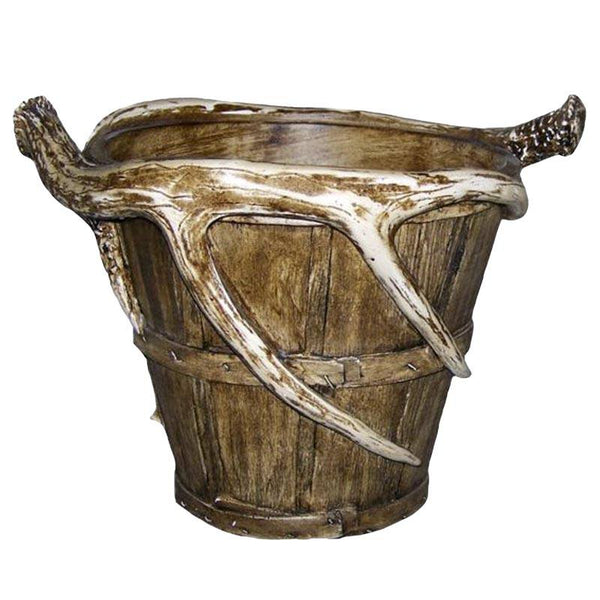Replica Antler Waste Basket / Planter Pot